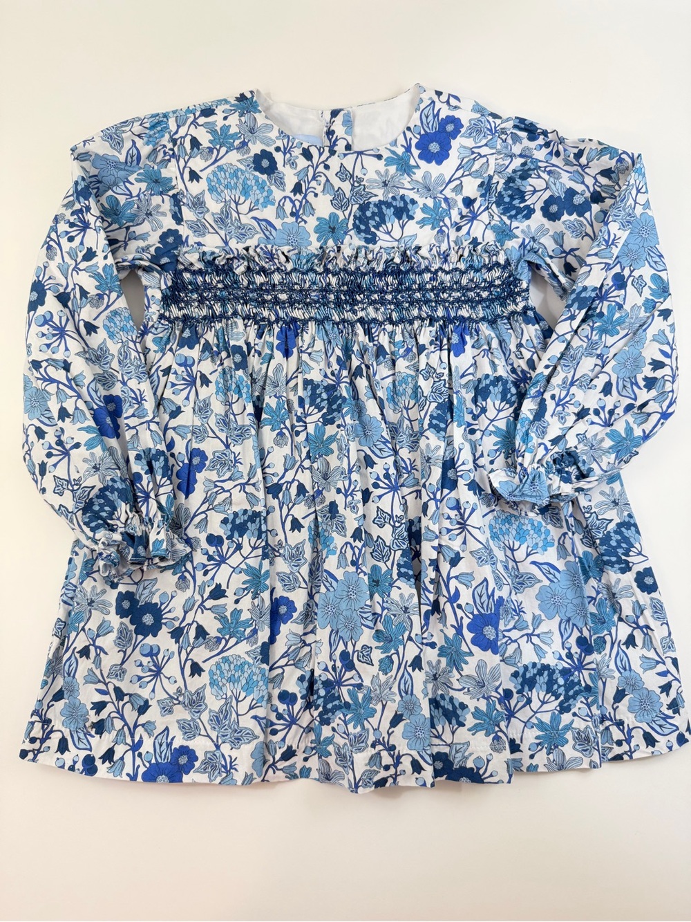 Bella Bliss Blue Liberty Floral Dress 3T